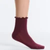 3 Pairs of Cotton Blend Quarter Socks with Curled Edge 3 Pairs of Cotton Blend Quarter Socks with Curled Edge