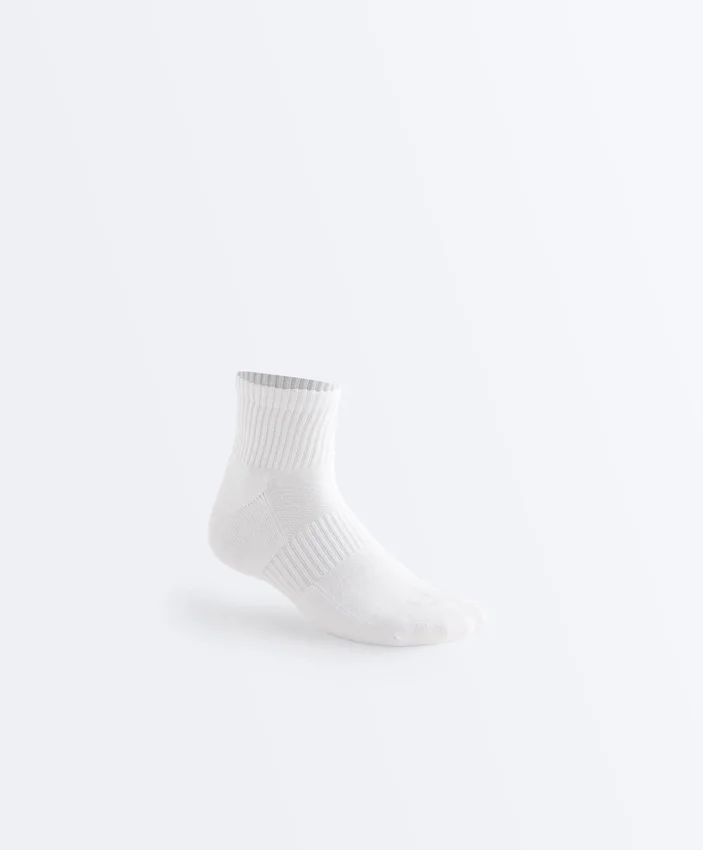 3 Pairs of Cotton Blend Quarter Sports Socks 3 Pairs of Cotton Blend Quarter Sports Socks