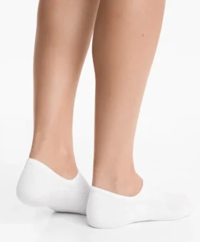 3 Pairs of High Cut Sports Cotton Blend Invisible Socks