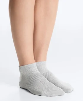 3 Pairs of Polyamide Blend Sneaker Socks with Heel Tab