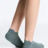 3 Pairs of Polyamide Blend Sneaker Socks with Heel Tab 3 Pairs of Polyamide Blend Sneaker Socks with Heel Tab