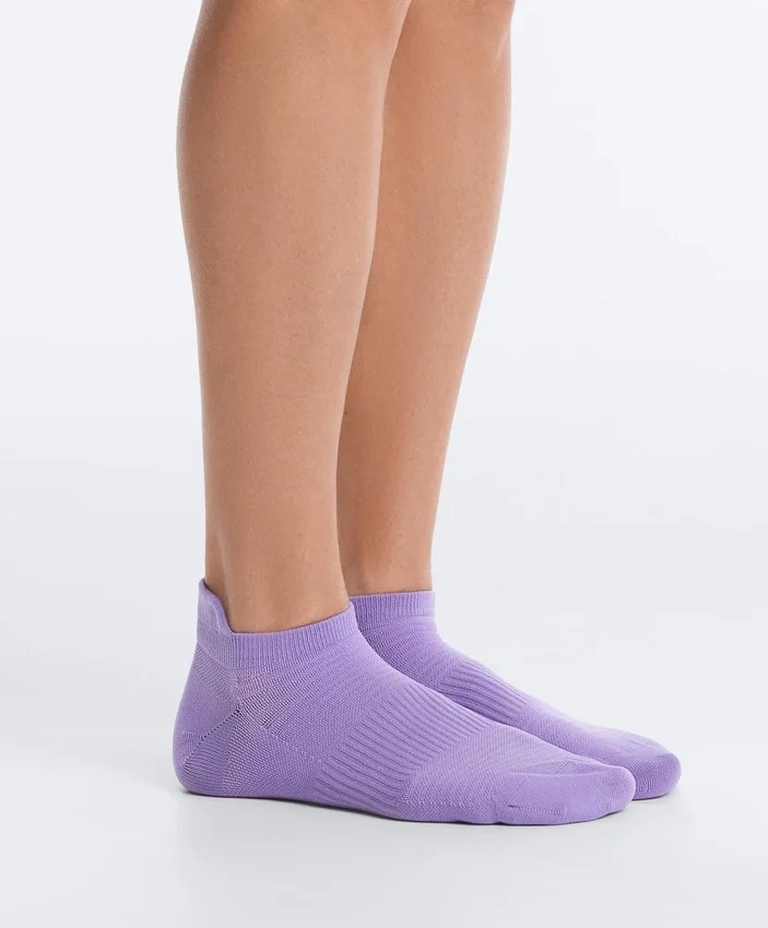 3 Pairs of Polyamide Blend Sports Sneaker Socks with Heel Tab 3 Pairs of Polyamide Blend Sports Sneaker Socks with Heel Tab