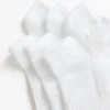 3 Pairs of Polyamide Blend Sports Sneaker Socks with Heel Tab 3 Pairs of Polyamide Blend Sports Sneaker Socks with Heel Tab