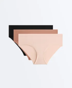 3 Polyamide Blend Logo Hipster Briefs