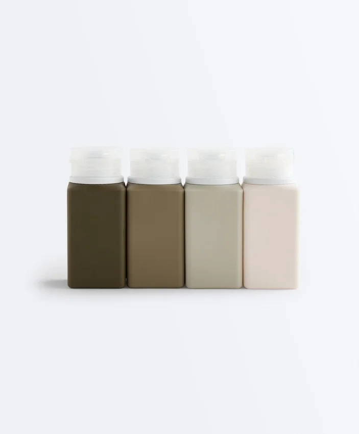 4-Bottle Travel Wash Bag 4-Bottle Travel Wash Bag