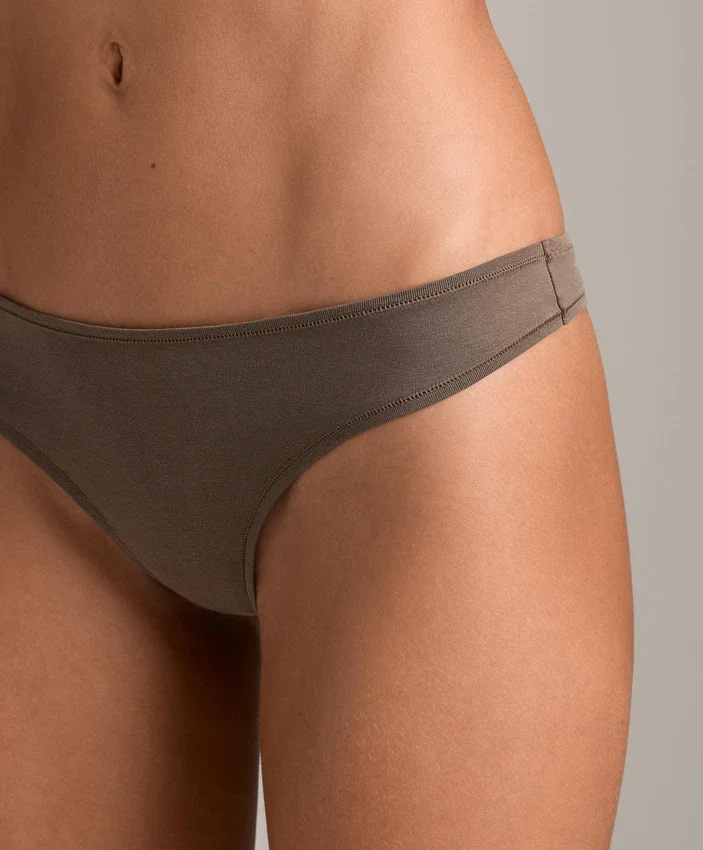 5 Cotton Blend Thongs 5 Cotton Blend Thongs