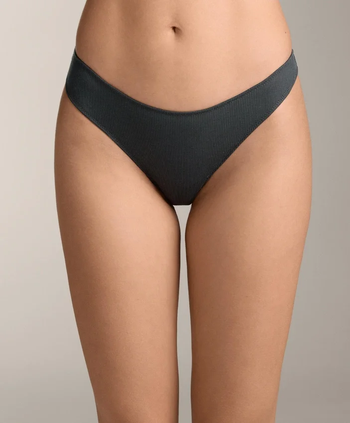 5 Cotton Rib U-Cut Brazilian Briefs 5 Cotton Rib U-Cut Brazilian Briefs