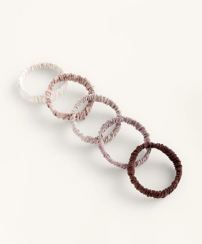 5 Hair Scrunchies 5 Hair Scrunchies