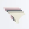 5 Invisible Laser-Cut Polyamide Blend Thongs 5 Invisible Laser-Cut Polyamide Blend Thongs