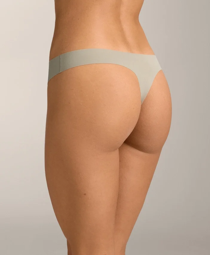 5 Invisible Laser-Cut Polyamide Blend Thongs 5 Invisible Laser-Cut Polyamide Blend Thongs