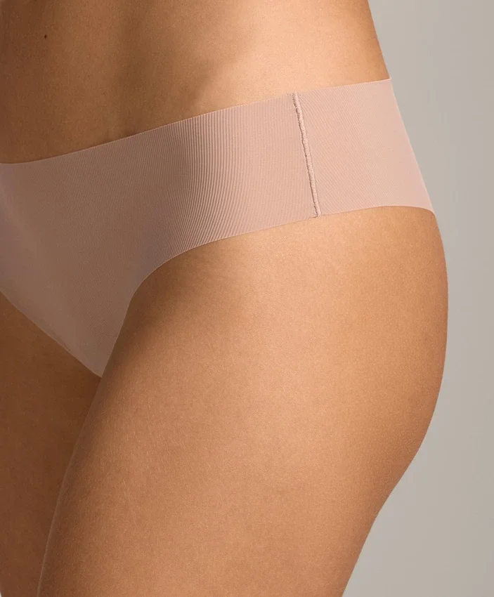 5 Laser-Cut Invisible Polyamide Blend Light Rib Brazilian Briefs 5 Laser-Cut Invisible Polyamide Blend Light Rib Brazilian Briefs