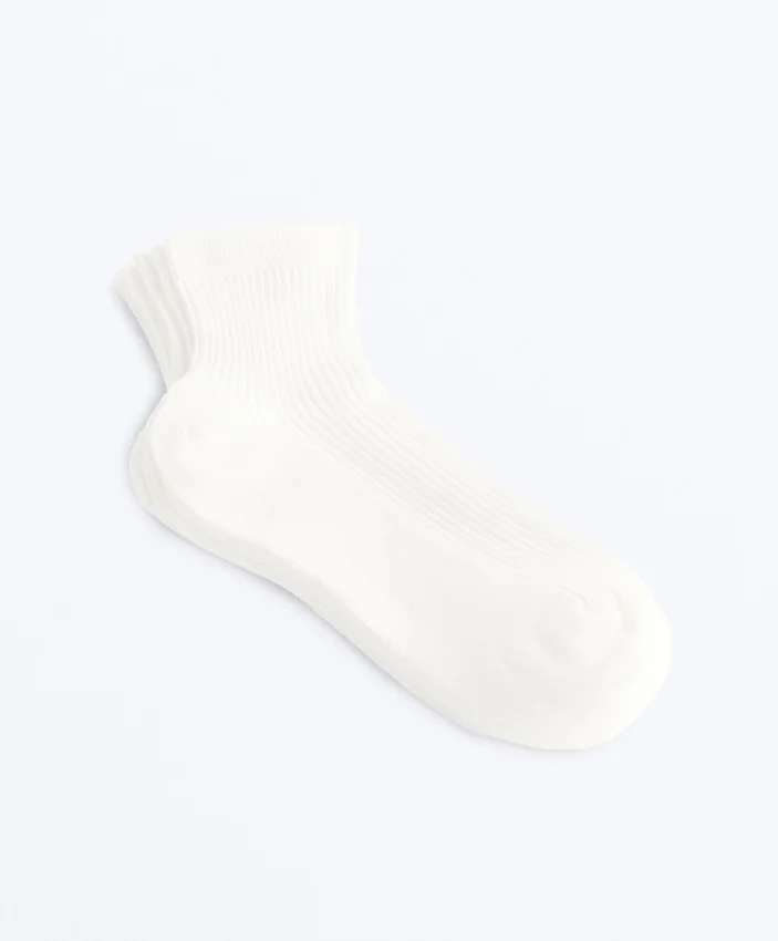 5 Pairs of Quarter Length Mixed Cotton Socks 5 Pairs of Quarter Length Mixed Cotton Socks