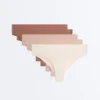 5 Pantone™ Invisible Polyamide Blend Brazilian Briefs 5 Pantone™ Invisible Polyamide Blend Brazilian Briefs