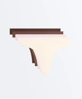 5 Seamless Soft Touch Thongs