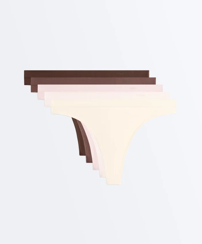 5 Seamless Soft Touch Thongs 5 Seamless Soft Touch Thongs