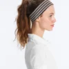 6 Cm Striped Sports Headband 6 Cm Striped Sports Headband