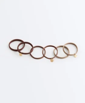 6 Oysho Plaque Hair Ties