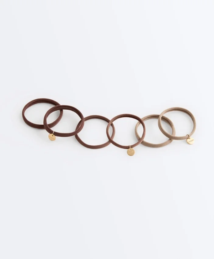 6 Oysho Plaque Hair Ties 6 Oysho Plaque Hair Ties