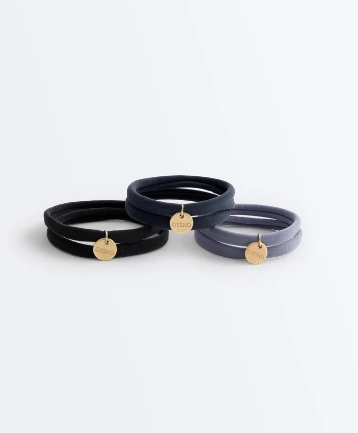 6 Oysho Plaque Hair Ties 6 Oysho Plaque Hair Ties
