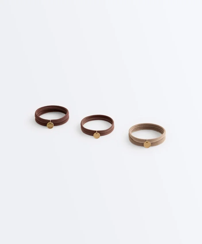 6 Oysho Plaque Hair Ties 6 Oysho Plaque Hair Ties