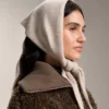 90% Wool 10% Cashmere Knit Bandana