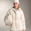 Adjustable Waist Faux-Shearling Jacket Adjustable Waist Faux-Shearling Jacket