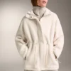 Adjustable Waist Faux-Shearling Jacket Adjustable Waist Faux-Shearling Jacket
