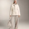 Adjustable Waist Faux-Shearling Jacket Adjustable Waist Faux-Shearling Jacket