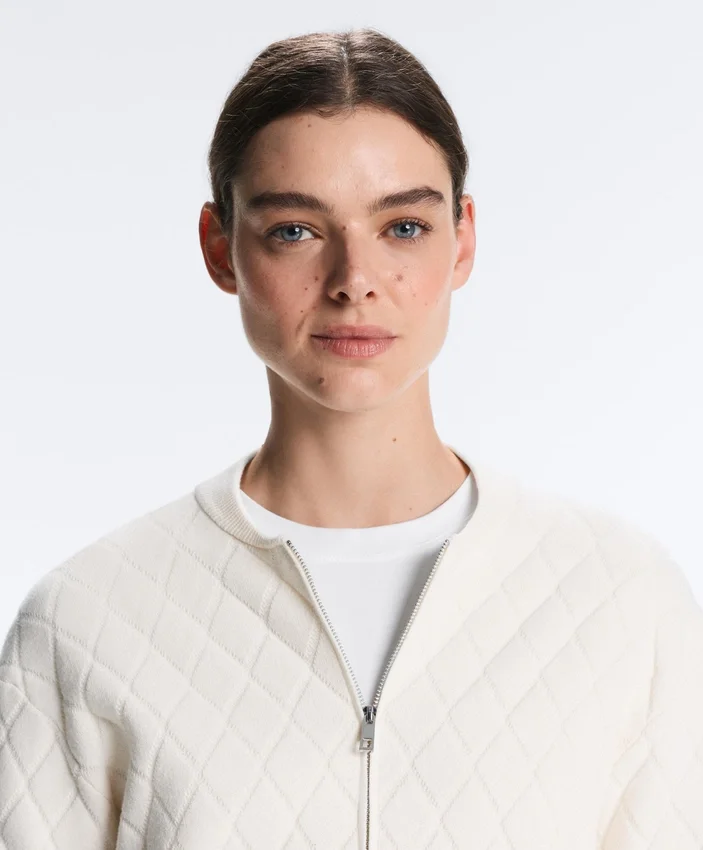 Argyle Knit Jacket Argyle Knit Jacket