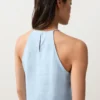 Asymmetric 100% Linen Sleeveless Top Asymmetric 100% Linen Sleeveless Top