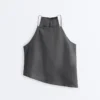 Asymmetric 100% Linen Sleeveless Top Asymmetric 100% Linen Sleeveless Top