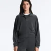 Asymmetric Stripe Jacket with Modal Asymmetric Stripe Jacket with Modal