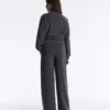 Asymmetric Stripe Trousers with Modal Asymmetric Stripe Trousers with Modal