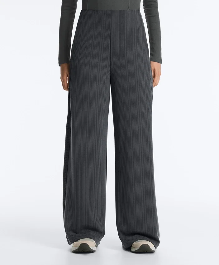Asymmetric Stripe Trousers with Modal Asymmetric Stripe Trousers with Modal