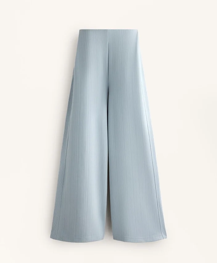 Asymmetric Stripe Trousers with Modal Asymmetric Stripe Trousers with Modal