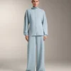 Asymmetric Stripe Trousers with Modal Asymmetric Stripe Trousers with Modal