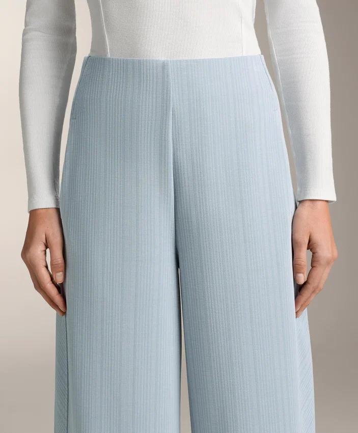 Asymmetric Stripe Trousers with Modal Asymmetric Stripe Trousers with Modal