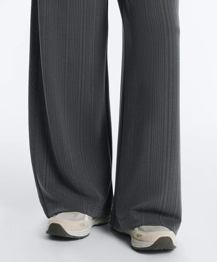 Asymmetric Stripe Trousers with Modal Asymmetric Stripe Trousers with Modal