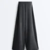 Asymmetric Stripe Trousers with Modal Asymmetric Stripe Trousers with Modal