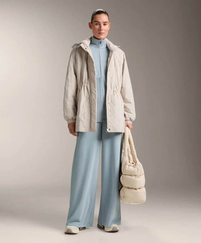 Asymmetric Stripe Trousers with Modal Asymmetric Stripe Trousers with Modal