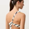 Asymmetric Striped Crochet Trikini Asymmetric Striped Crochet Trikini