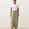 Balloon Trousers Lyocell Blend and 24% Linen with Seams Balloon Trousers Lyocell Blend and 24% Linen with Seams