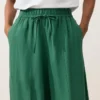 Balloon Trousers Lyocell Blend and 24% Linen with Seams Balloon Trousers Lyocell Blend and 24% Linen with Seams