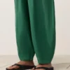 Balloon Trousers Lyocell Blend and 24% Linen with Seams Balloon Trousers Lyocell Blend and 24% Linen with Seams