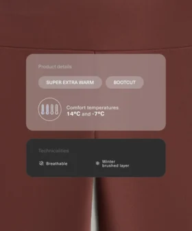 Bootcut Seamless High Rise Super Extra Warm Trousers