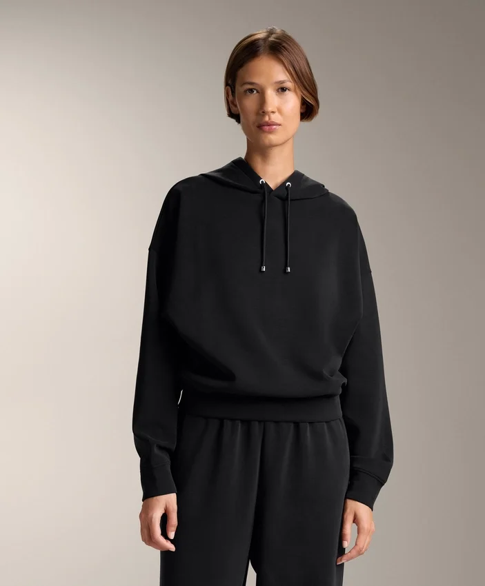 Boxy Hoodie with Brushed Modal Boxy Hoodie with Brushed Modal