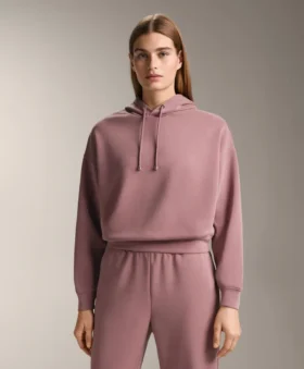 Boxy Hoodie with Brushed Modal Boxy Hoodie with Brushed Modal