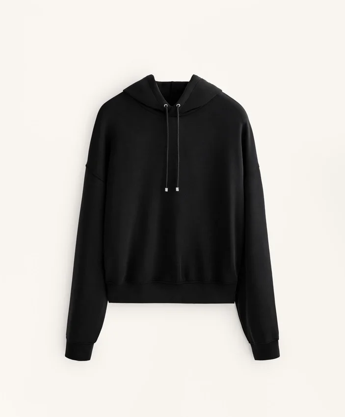 Boxy Hoodie with Brushed Modal Boxy Hoodie with Brushed Modal