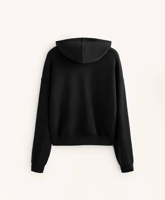 Boxy Hoodie with Brushed Modal Boxy Hoodie with Brushed Modal