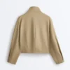 Boxy Neoprene-Effect Jacket Boxy Neoprene-Effect Jacket